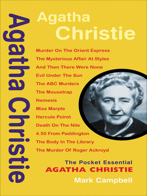 cover image of Agatha Christie